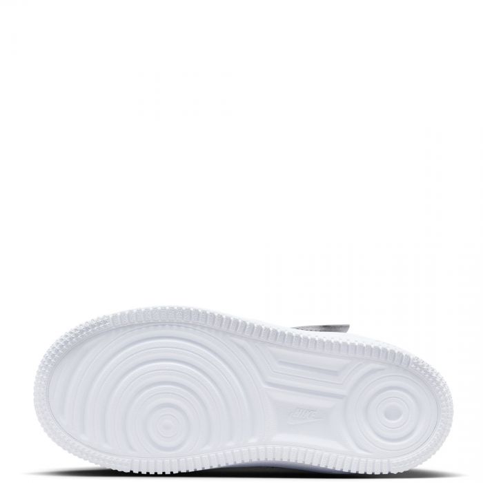 Pre-School Force 1 Low EasyOn White/Black