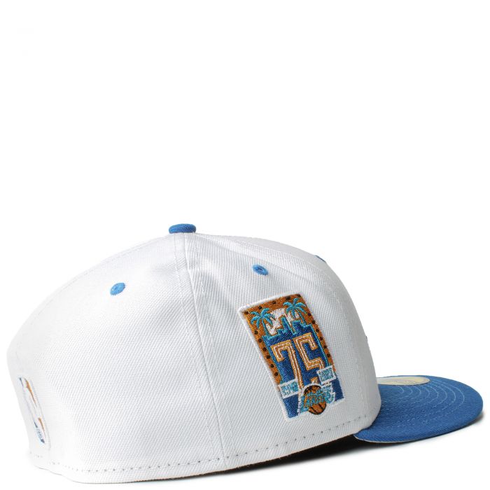 Los Angeles Lakers 59FIFTY Fitted Hat White/Blue