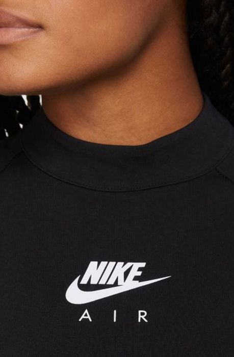 Air Long Sleeve Dress Black/White