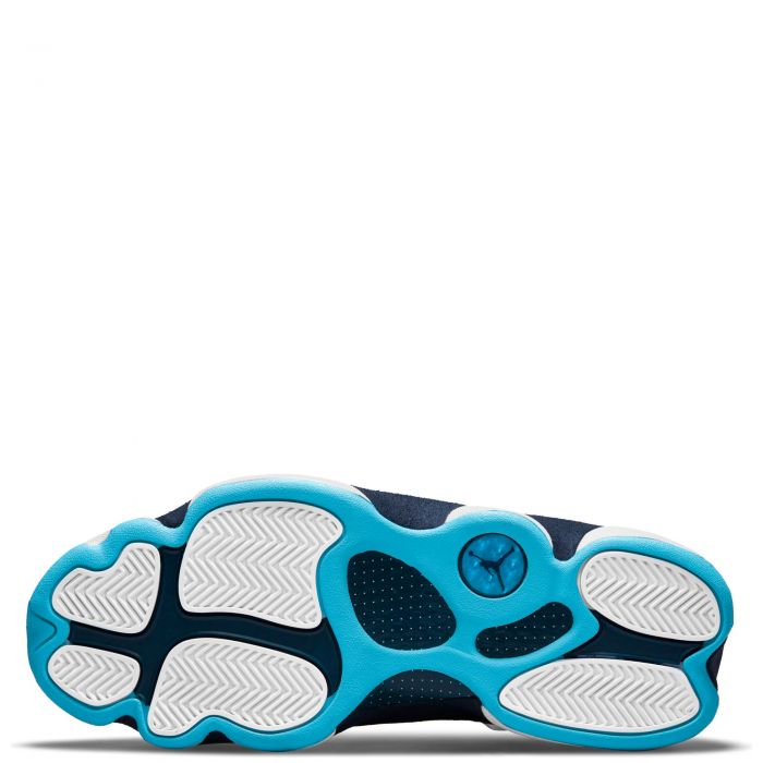 Air Jordan 13 Retro White/Dk Powder Blue-Multi-Color