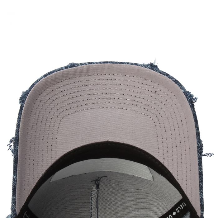 Born Alone Denim Hat  Washed Denim