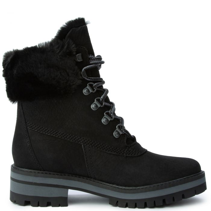 Courmayeur Valley 6'' Waterproof Faux Fur Blk/Black