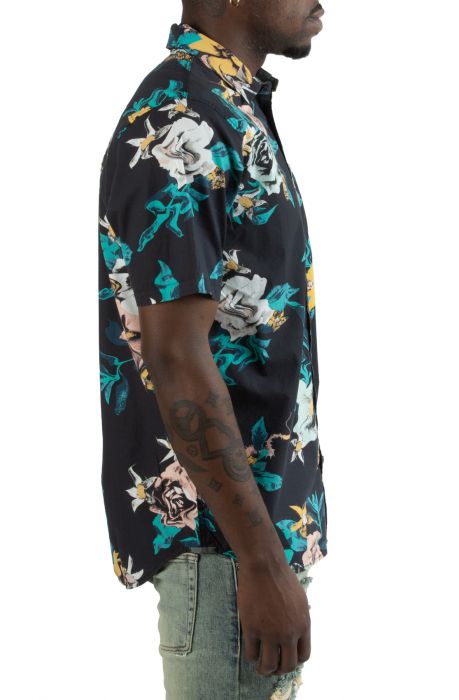 Kessel Buttondown Shirt  Black