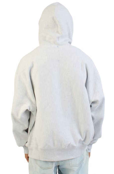 Reverse Weave Arena Full-Zip Hoodie   Silver Grey