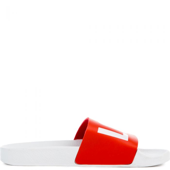 The LOVE Slides in White and Red White/Red