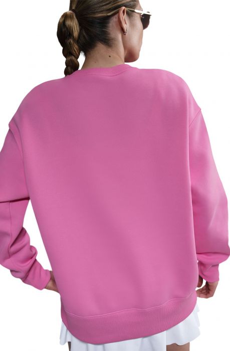 Sportswear Phoenix Fleece Oversized Crew-Neck Sweatshirt Playful Pink/Sail