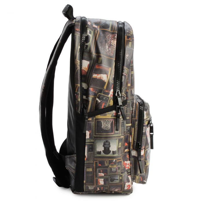 Borough Graphic Backpack  Black