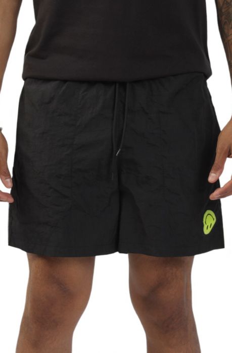 Smiley Grand Slam Shorts  Black