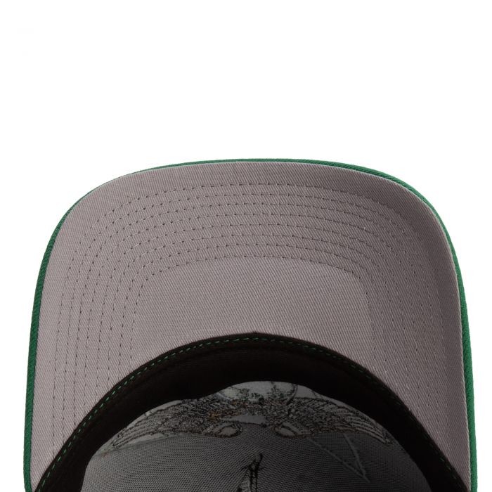 The World Is Mine Wool Trucker Hat Black/Green