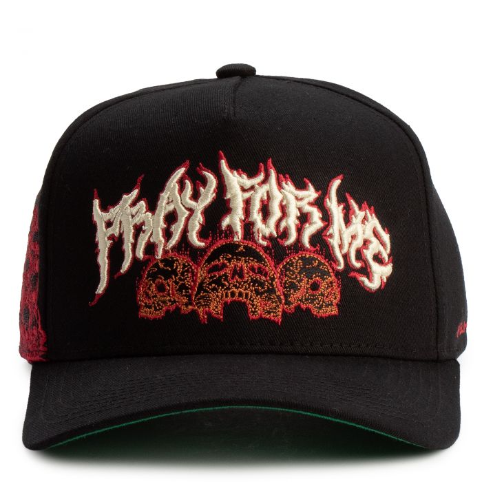 Pray For Me Twill Trucker Hat Black