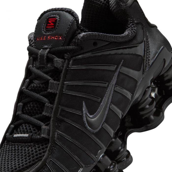 Grade-School  Shox TL Black/Black-Mtlc Hematite-Max Orange