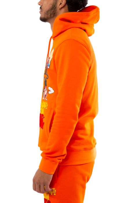 Frenemies Pullover Hoodie Orange