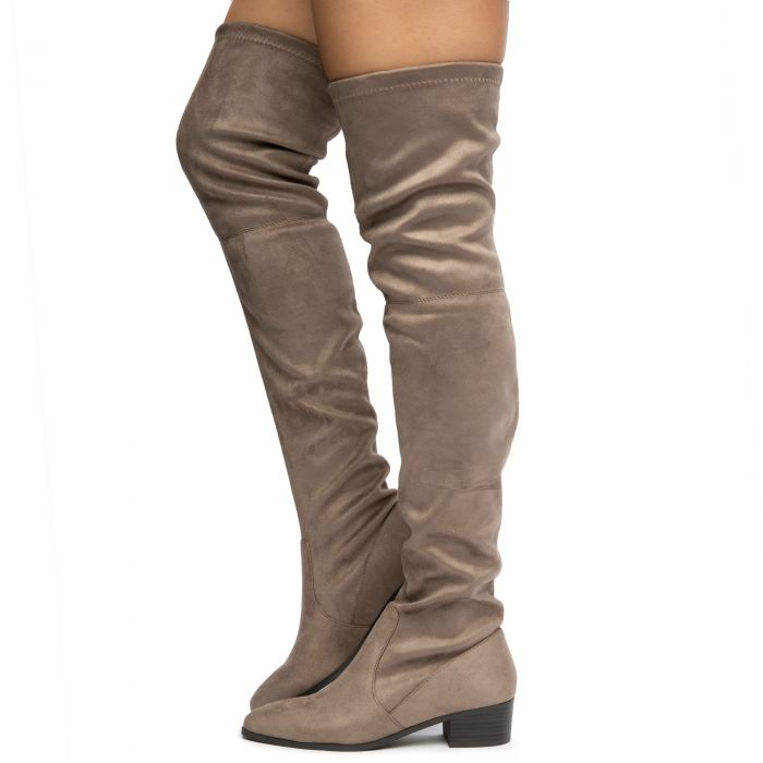FORTUNE DYNAMICS Tutor-S Over The Knee Boots FD TUTOR-S-SMK-TPE - Shiekh