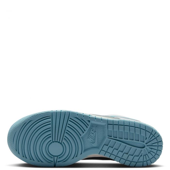 Grade-School Nike Dunk Low Photon Dust/Denim Turq-Smoke Grey-Sail