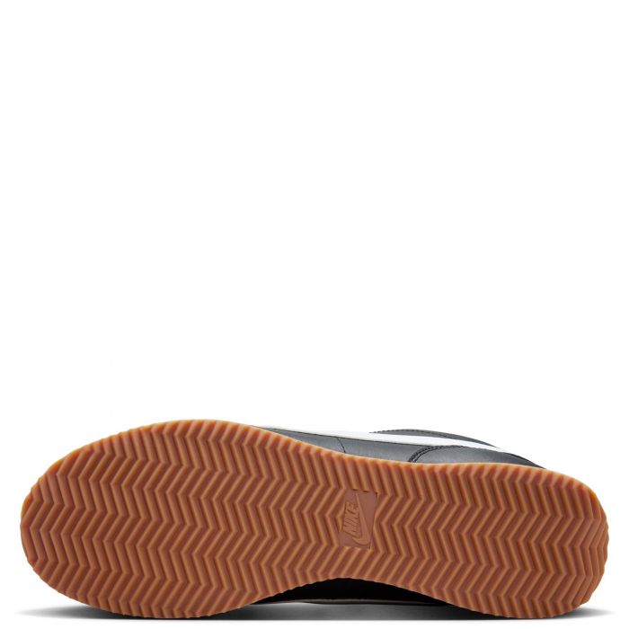 Cortez Leather Black/White-Gum Med Brown-Sesame