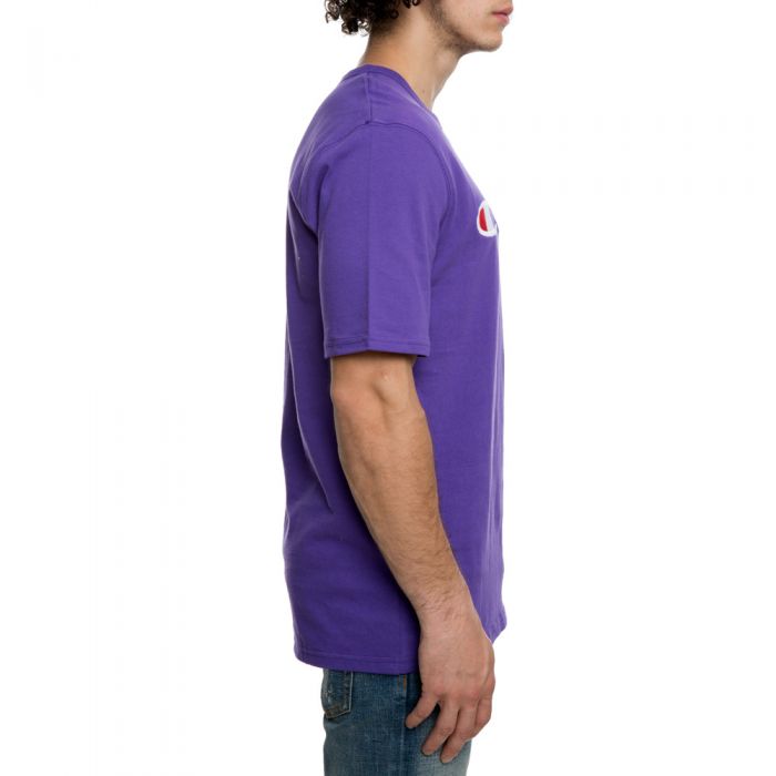 EMB TEE PURPLE