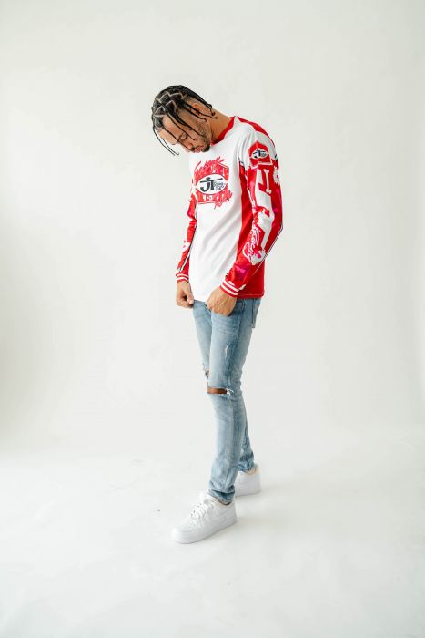 Bad Bones Jersey - Red Red