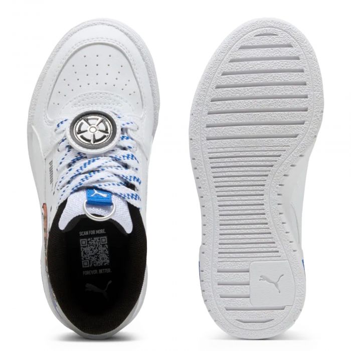 Grade-School PUMA x HOT WHEELS™ CA Pro PUMA White/PUMA Royal