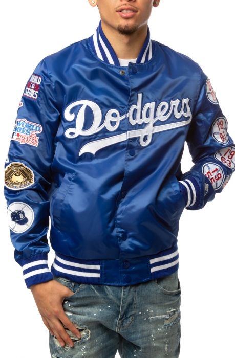 STARTER Los Angeles Dodgers Champs Varsity Jacket LS170640-LAD - Shiekh