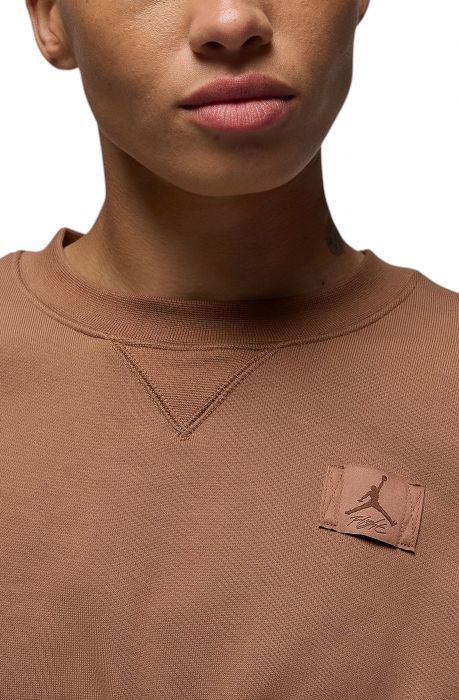 Cropped Sweatshirt Archaeo Brown