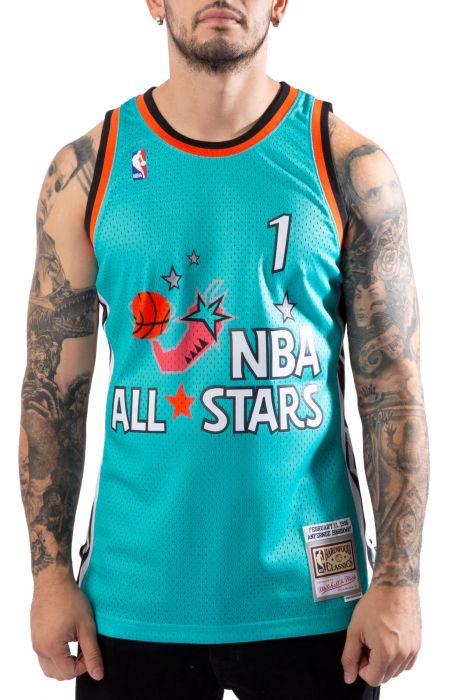 All-Star East Penny Hardaway Swingman Jersey Teal