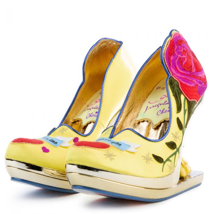 IRREGULAR CHOICE Disney's Beauty And The Beast x Irregular Choice Bold ...