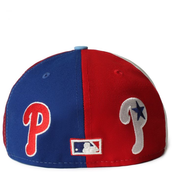New Era Philadelphia Phillies Berretto Reversibile In Maglia - Rosso E Blu, Taglia Unica