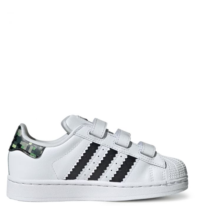 Pre-School Superstar II x Minecraft Cloud White / Core Black