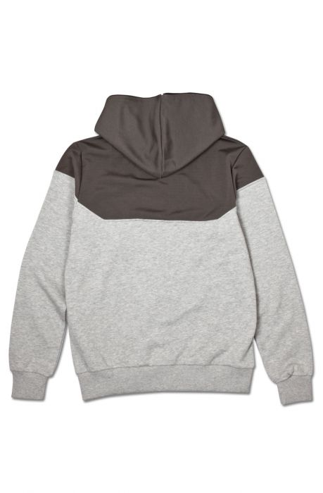 Langdon Tech Tracksuit Hood Stone Gray