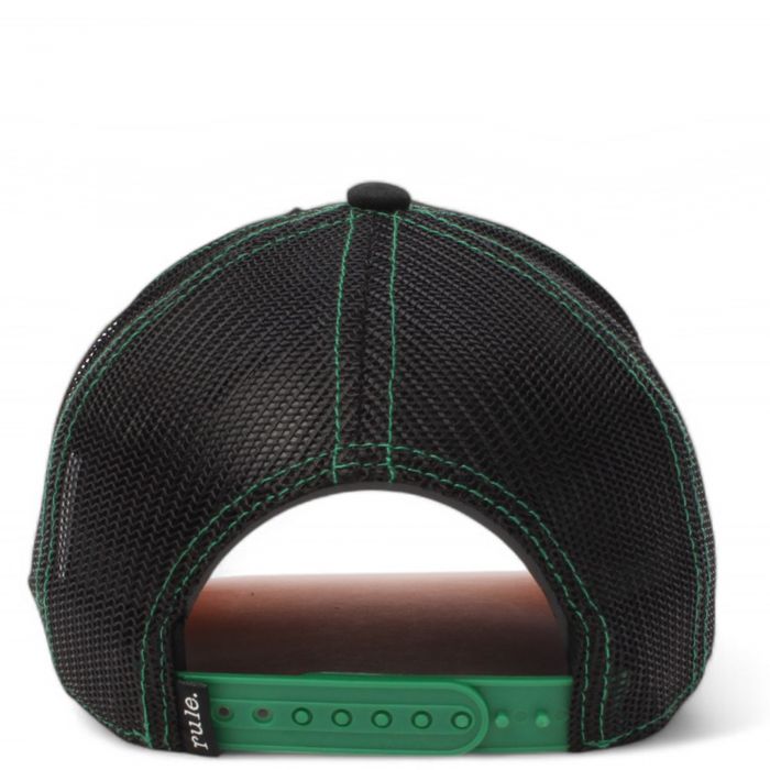 Martian Daffy Duck Trucker Hat  Black/Orange