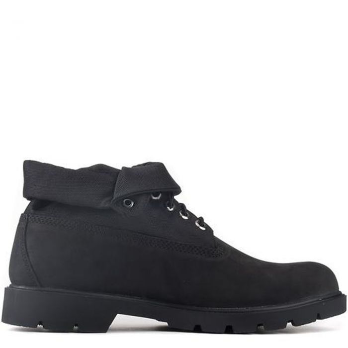 Roll-Top Casual Boot BLACK