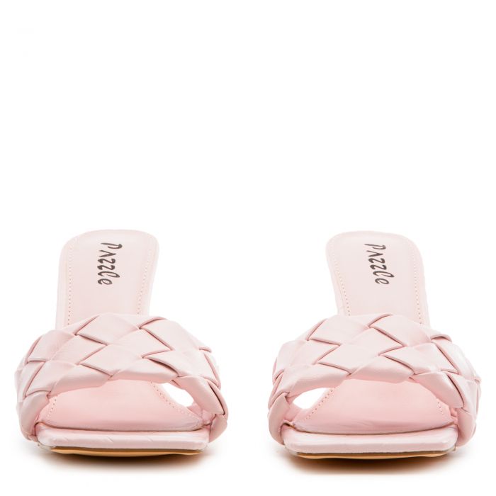 Leasa-01 High Heel Sandals Pink