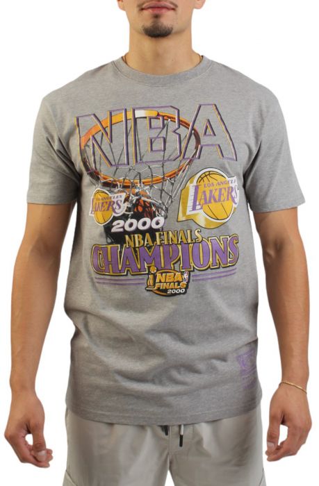 NBA Los Angeles Lakers Golden Champions T-Shirt  Grey Heather
