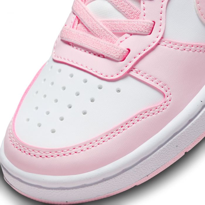 Pre-School Court Borough Low Recraft White/Pink Foam