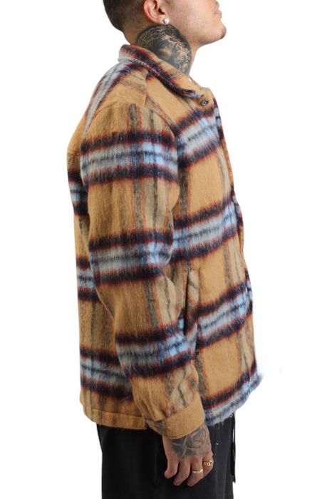 Morris Fluff Shirt Jacket wheat