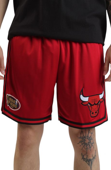 NBA Chicago Bulls Overtime Mesh Shorts Red