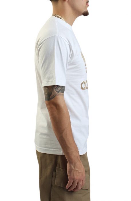 Paisley Trefoil T-Shirt White