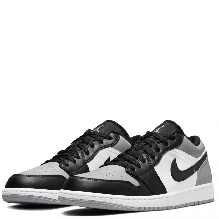 Air Jordan 1 Low Grey Fog/Roma Green-Total Orange