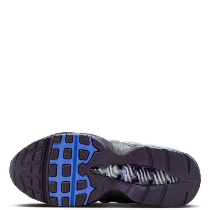 Grade-School Air Max 95 Photon Dust/Sapphire-Dark Raisin