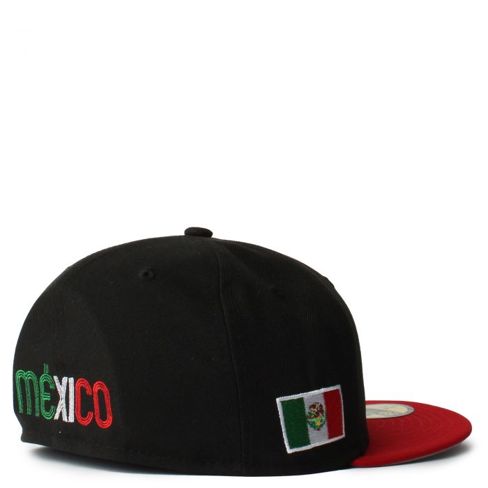 Mexico 59Fifty Fitted Hat  Black/Red
