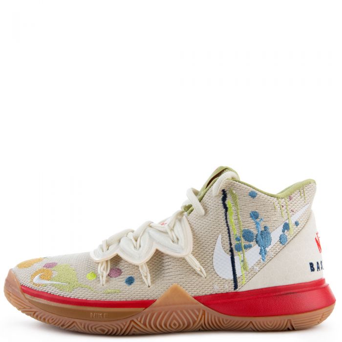 (GS) Kyrie 5 x Bandulu Pale Ivory/Dark Orchid