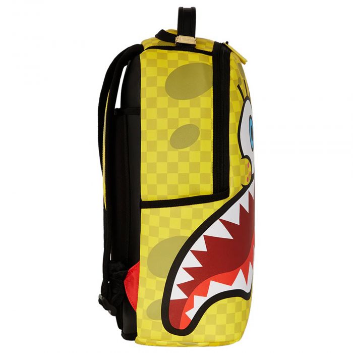 SpongeBob CheckerBob DLXSV Backpack Yellow