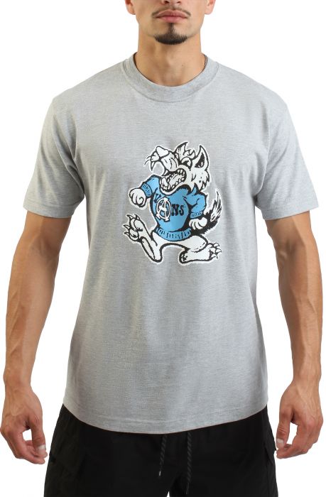 Big Bad Wolf Graphic T-Shirt Grey
