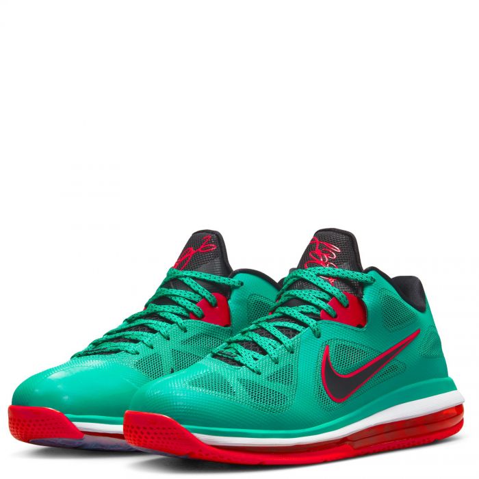 Lebron 9 Low New Green/Black-Action Red-White