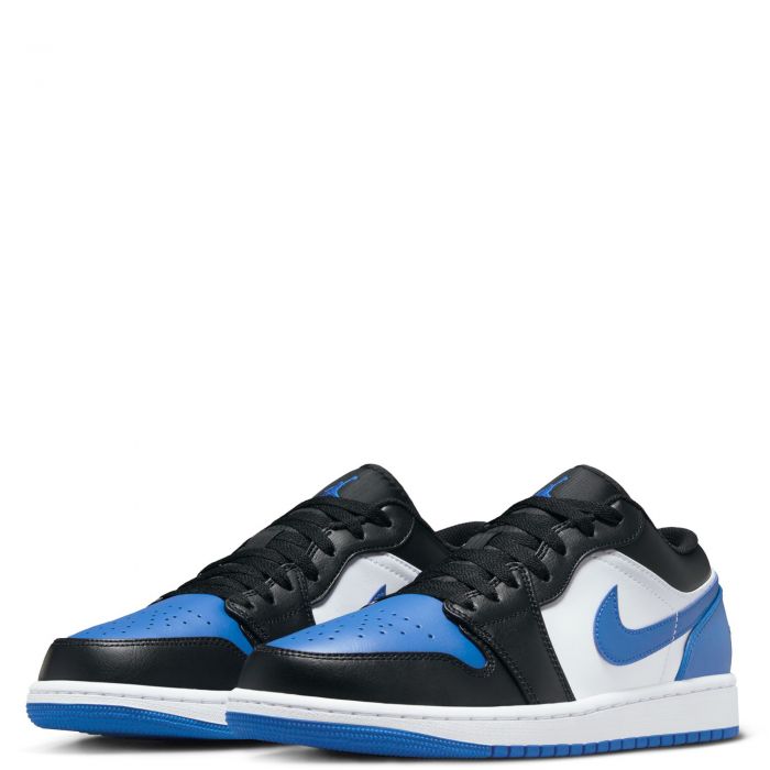 Air Jordan 1 Low White/Royal Blue-Black-White