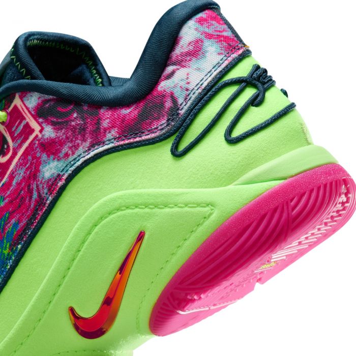 LeBron XXII Blustery/Fireberry-Ghost Green