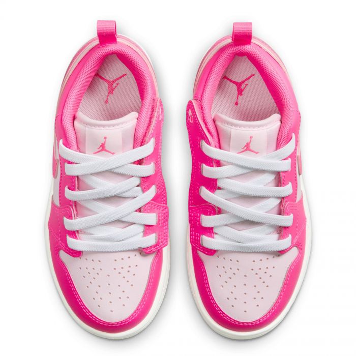 Pre-School Jordan 1 Low Alt Pink Foam/Hyper Pink-Summit White