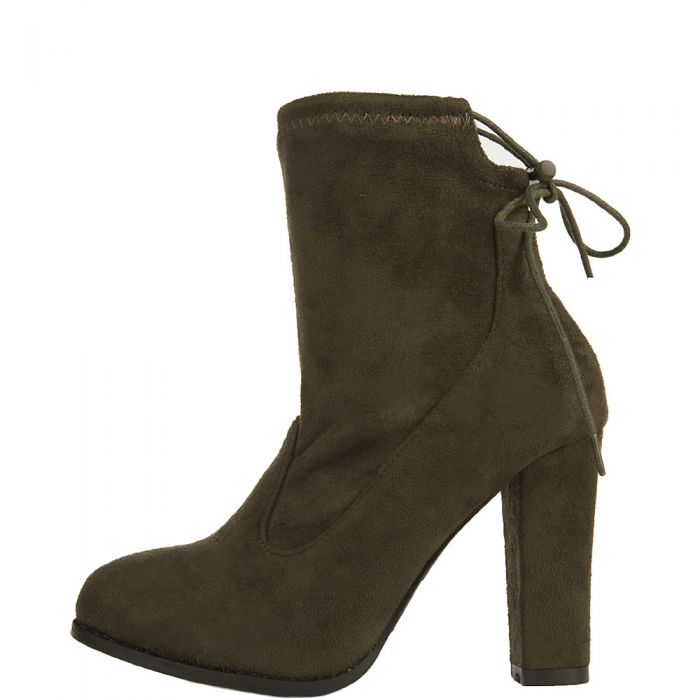 Women's Solvang-A1 High Heel Ankle Boot Olive