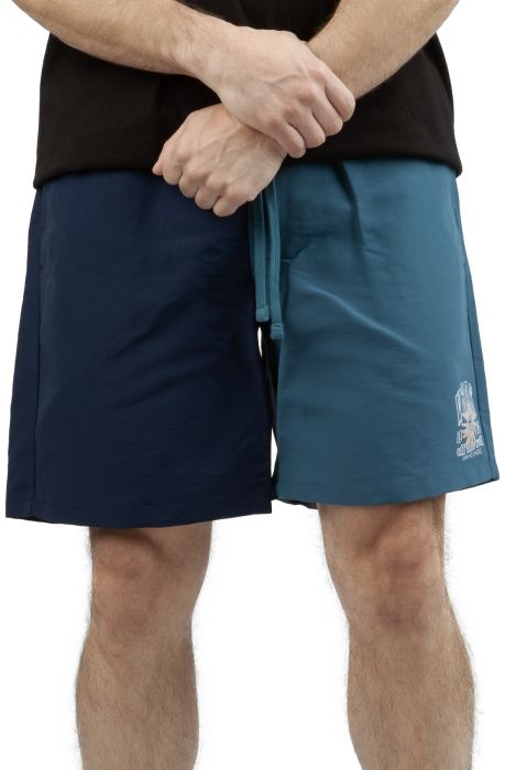 Great Escape Nylon Shorts Teal