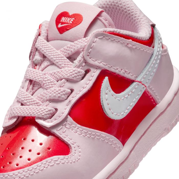 Toddler Nike Dunk Low Pink Foam/Summit White-Lt Crimson